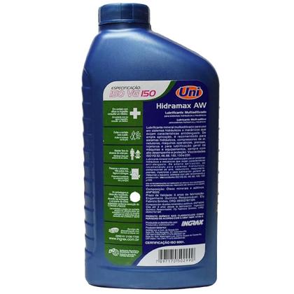Imagem de Óleo Hidráulico Compressor Ingrax Hidramax AW150 1 Litro