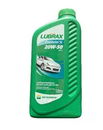 Imagem de Óleo Lubrax 20w50 Mineral Essencial Sl Multiviscoso 1L - Lubrax