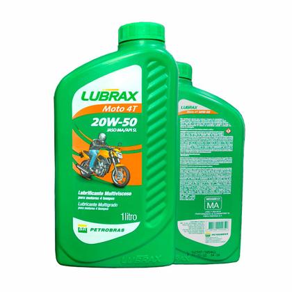 Imagem de Oleo Lubrax Mineral 20w50 4 Tempos 1 Litro