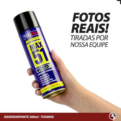 Imagem de Óleo Lubrificante Desengripante Antiferrugem Spray Multiuso 300ml Togmax