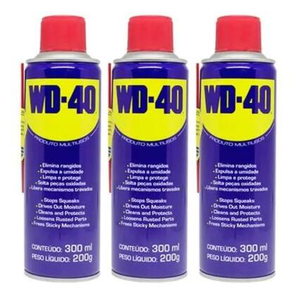 Imagem de OLEO LUBRIFICANTE WD-40 300ml Desengripante