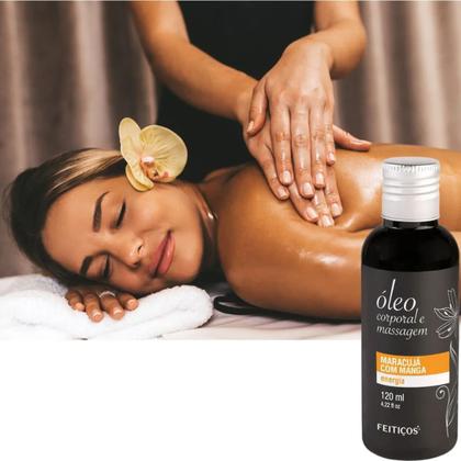 Imagem de Óleo Massagem Corporal Maracujá com Manga 120ml Feitiços