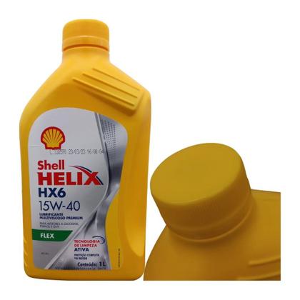 Óleo Motor 15W40 Shell Helix HX6 Semissintético API SL