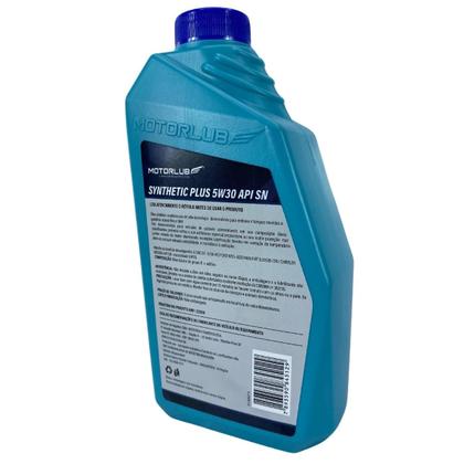 Imagem de Oleo Motor Motorlub Plus 5W30 Api Sn Sintético 1L