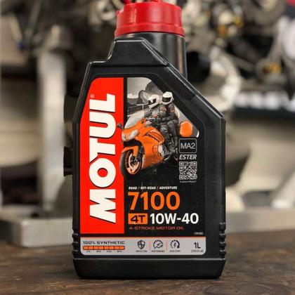 Imagem de Óleo Motul 7100 4T (100% Sintético) 10W40 1L