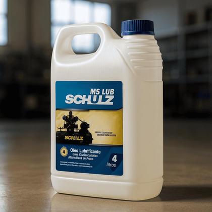 Imagem de Óleo Ms Lub Schulz Lubrificante Para Compressor De Pistão 4 Litros