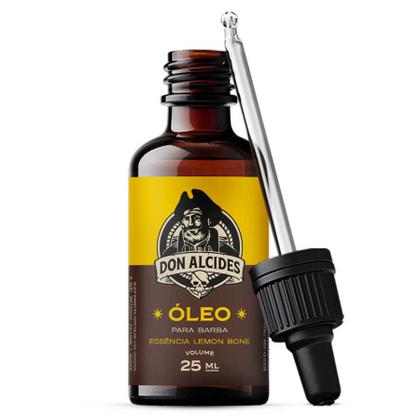 Imagem de Óleo para Barba Lemon Bone Cítrico Hidratação Intensa 25mL Don Alcides