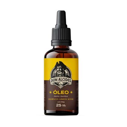 Imagem de Óleo Para Barba Lemon Bone Profissional 25Ml Don Alcides