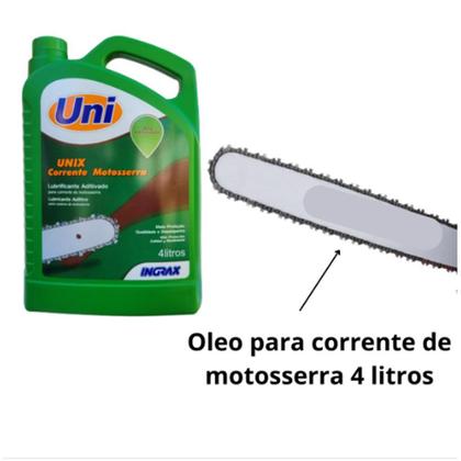 Imagem de Óleo para corrente de motoserra - 4 litros - unix