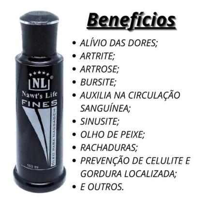 Imagem de Oléo Para Massagem Dores Oleo Fines 150ml Original Nawts Life