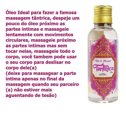 Imagem de Oleo para massagem tantrica 120ML Hot Flowers