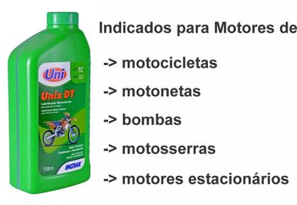 Imagem de Óleo Para Motores 2 Tempos Unix Dt Ingrax 200 Ml