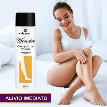 Imagem de Óleo Para Pernas Wonder Canfora Óleos Minerais E Vegetais