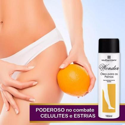 Imagem de Óleo Para Pernas Wonder Canfora Óleos Minerais E Vegetais