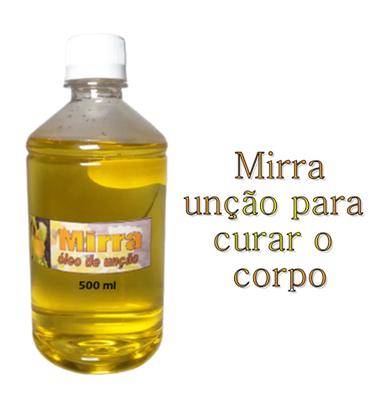 Imagem de Óleo para sagrada unção mirra 500 ml  para igrejas