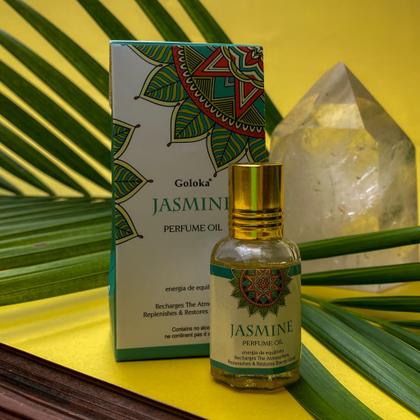 Imagem de Óleo Perfumado Indiano Goloka Jasmim 10ml