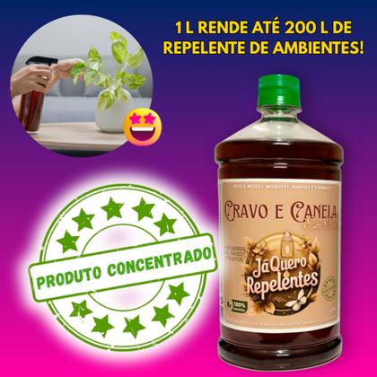 Imagem de Óleo  Repelente Cravo-Canela 2x1 Litro  Aroma Relaxante