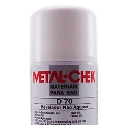 Imagem de Óleo Revelador de Trincas D-70 Spray Aerosol 230 GR Não Aquoso METAL-CHEK