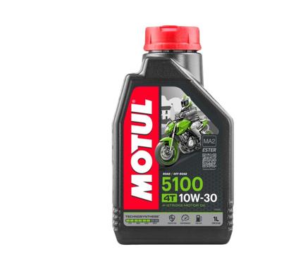 Imagem de Oleo Semissintetico Motor Motos Motul 5100 10w-30 Api Sl Sj Sh Sg Honda Lead 110 Pcx 150 Titan Fan Cargo Start Injeção Cb 500 Cb 600 Hornet - 1 Litro