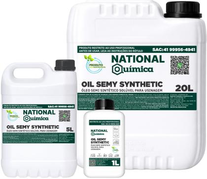 Imagem de Óleo Semissintético Solúvel para Usinagem 1 L Oil Semi Synthetic National Química