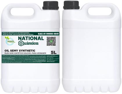 Imagem de Óleo Semissintético Solúvel para Usinagem 5 L Oil Semi Synthetic National Química