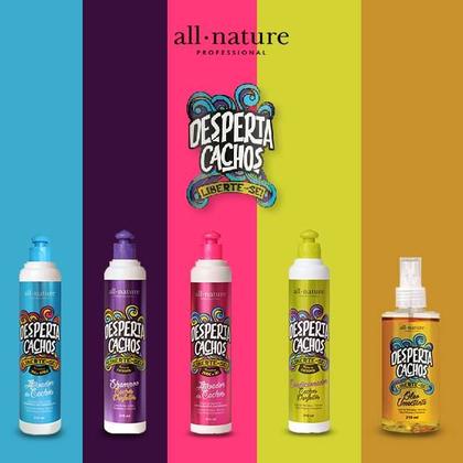 Imagem de Óleo Umectante All Nature Low Poo Desperta Cachos Tratamento Perfeito Para Cabelos Cacheados 200ml
