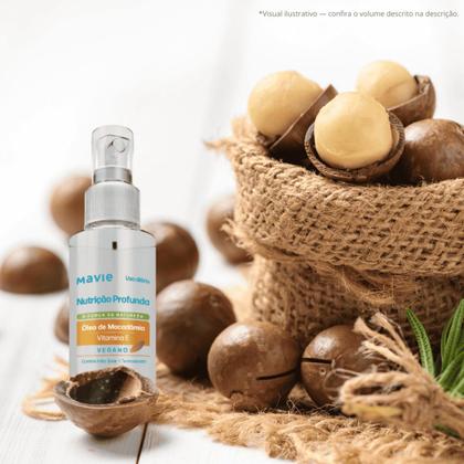 Imagem de Óleo Vegano de Macadâmia Mavie 30ml  Nutrição Profunda + Brilho Natural