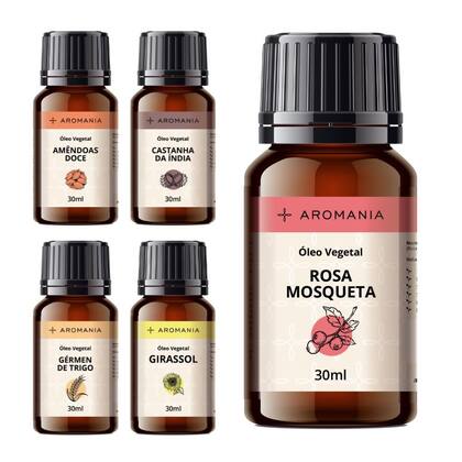 Imagem de Óleo Vegetal 100 Puro e Natural Elimina Manchas, Anti Estrias, Rejuvencesce, Nutre e Hidrata 30ml