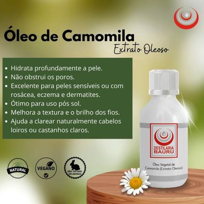 Imagem de Óleo Vegetal Camomila (Extrato Oleoso)