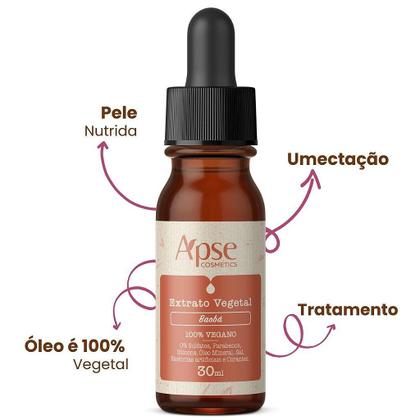 Imagem de Óleo Vegetal de Baobá 30 ml Apse Cosméticos