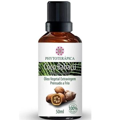 Imagem de Oleo Vegetal de Coco Babaçu 100% Puro Phytoterapica 50ML