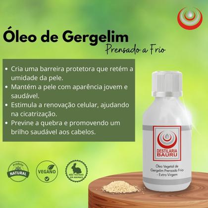 Imagem de Óleo Vegetal Gergelim Prensado Frio - Extra Virgem