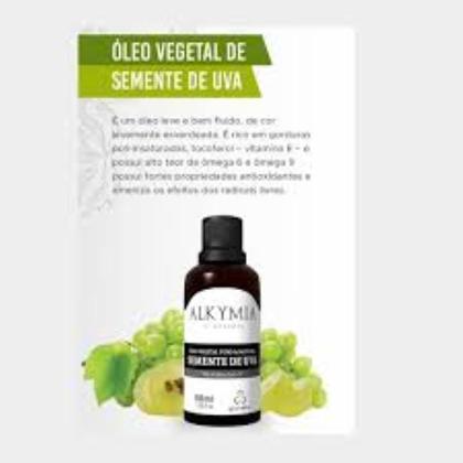 Imagem de Óleo Vegetal Puro e Natural de Semente de Uva 50ml