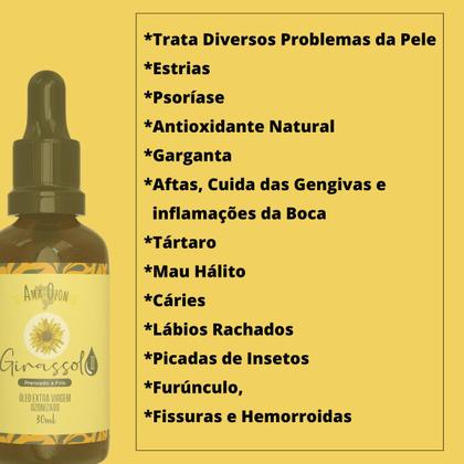 Imagem de Óleos De Girassol Ozonizado Amaozon 30ml - 2 Unidades
