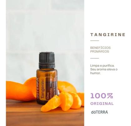 Óleos Essenciais 100% Puro Tangerina Tangerine 15ml Doterra - Óleo