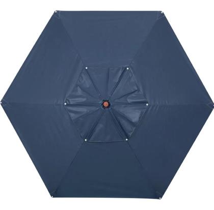 Imagem de Ombrellone Xangri-Lá Bagum 2,40 M Madeira - Azul
