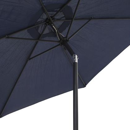 Imagem de Ombrelone Central Articulado de Alumínio 2,70 metros com Manivela Importway IWOBCA-270