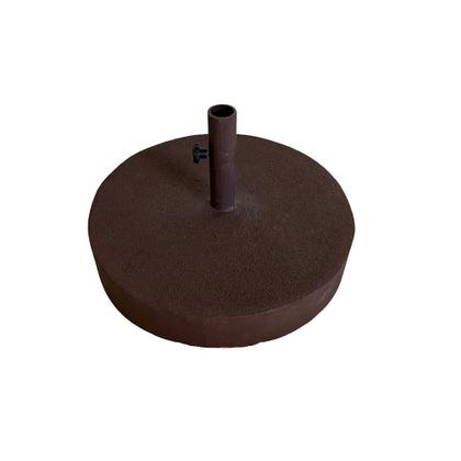 Imagem de Ombrelone Guarda Sol 3mts Madeira + Base 40kg Praia Piscina Jardim