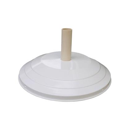 Imagem de Ombrelone Guarda Sol Piscina Casa Praia Base Branco 240cm
