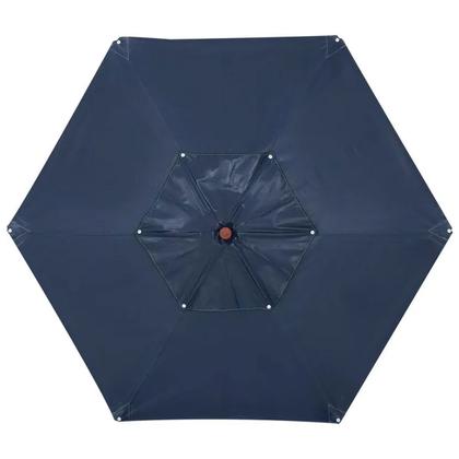 Imagem de Ombrelone Itapema Bagum Madeira 2,00m Azul 201602 Belfix