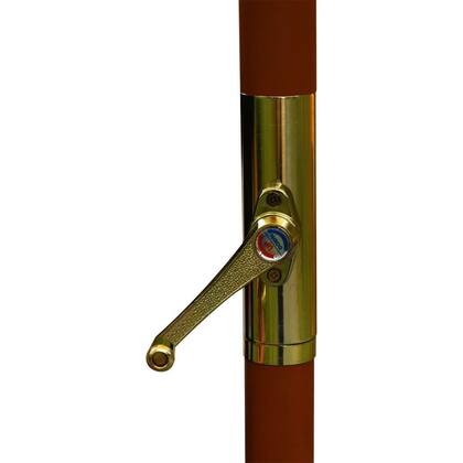 Imagem de Ombrelone Vertical em Poliéster e Madeira Creme 3m Kala