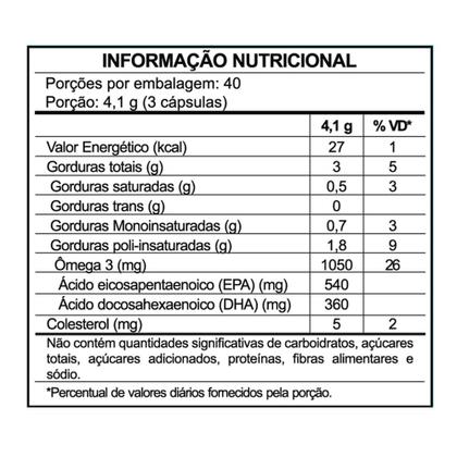 Imagem de Omega 3 1000 mg 120 Capsulas Sidney Oliveira