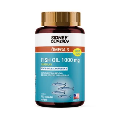 Imagem de Omega 3 1000 mg 120 Capsulas Sidney Oliveira