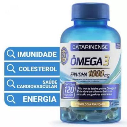 Imagem de Ômega 3 1000mg 120 Cápsulas Catarinense