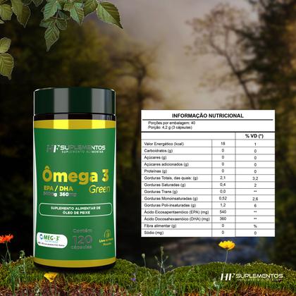 Imagem de Omega 3 1000mg 120cps - Hf Suplements