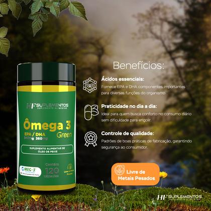 Imagem de Omega 3 1000mg 120cps - Hf Suplements