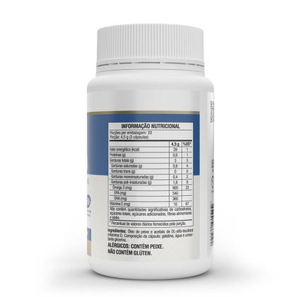 Imagem de Omega 3  EPA 540mg + DHA 360mg (60 Caps) Vitafor
