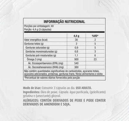 Imagem de Ômega 3 EPA e DHA com Selo IFOS 1000mg 120 Cáps Equaliv