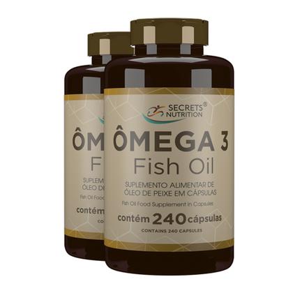 Imagem de Ômega 3 Family Fish Oil Supplement in 2x240 cápsules softgels - Secrets Nutrition