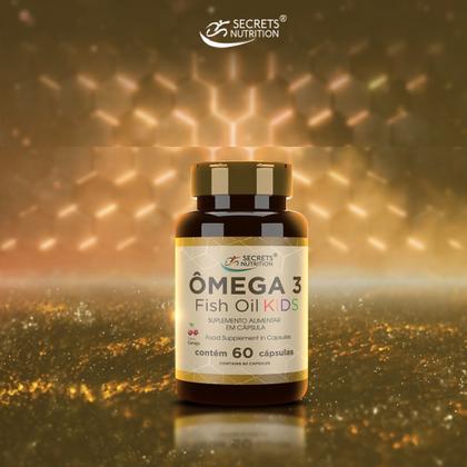 Imagem de Ômega 3 Fish Oil Kids sabor Cereja 60 cápsulas mastigaveis - Secrets Nutrition